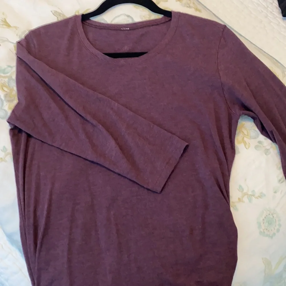 lululemon athletica Asymmetrical Ruched Dress in Deep Plum